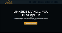 Desktop Screenshot of linksideliving.com
